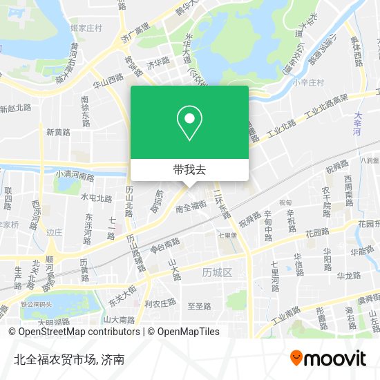 北全福农贸市场地图