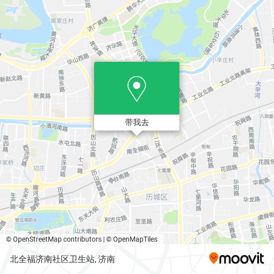 北全福济南社区卫生站地图