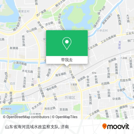 山东省海河流域水政监察支队地图