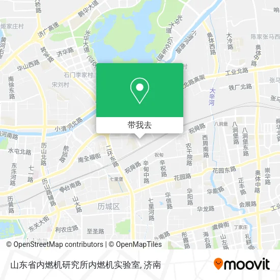 山东省内燃机研究所内燃机实验室地图