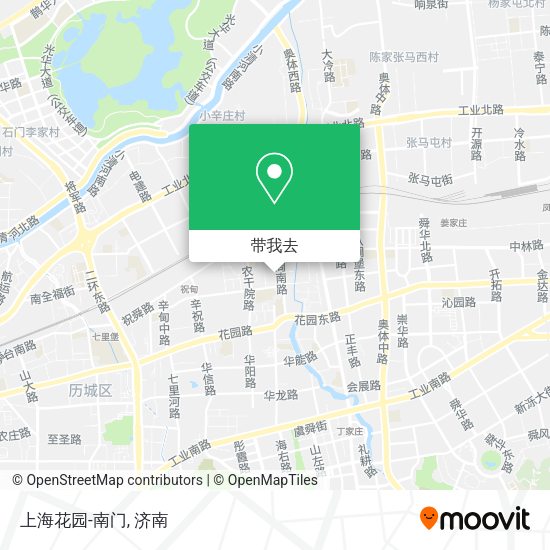 上海花园-南门地图