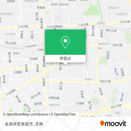 金鼎祥批发超市地图