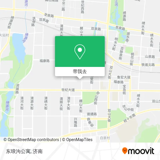 东琅沟公寓地图