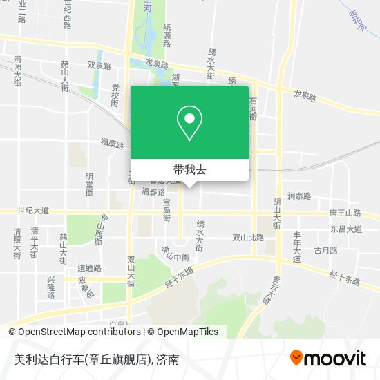 美利达自行车(章丘旗舰店)地图