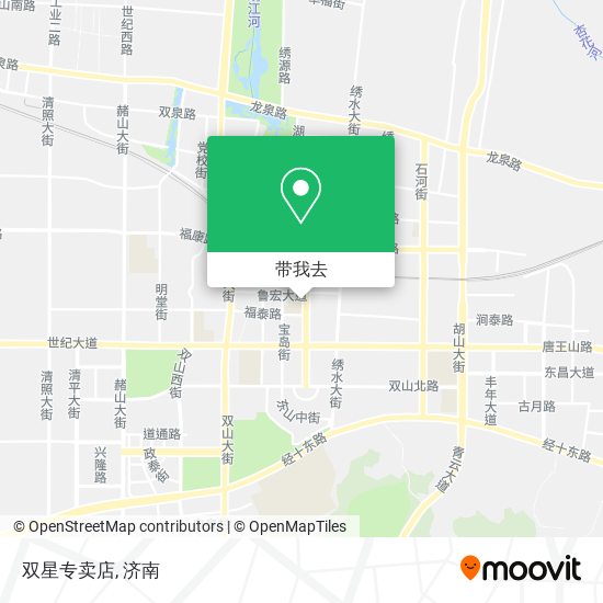 双星专卖店地图