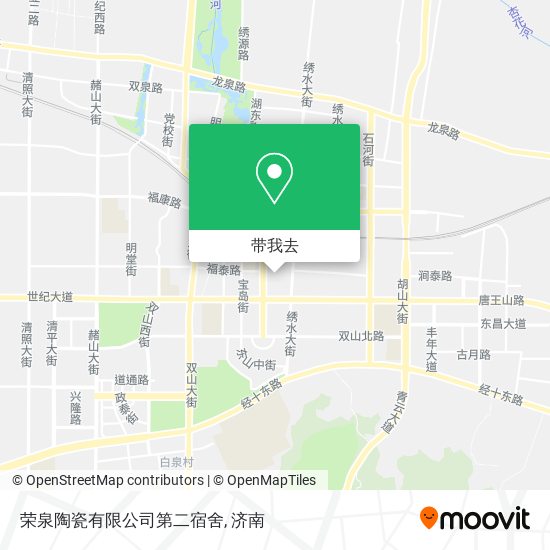 荣泉陶瓷有限公司第二宿舍地图