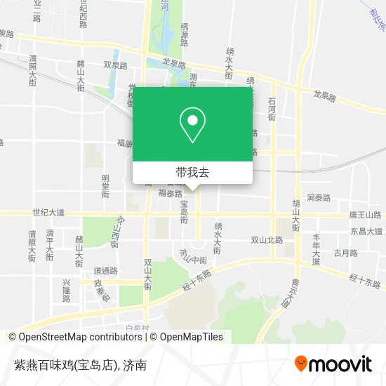 紫燕百味鸡(宝岛店)地图