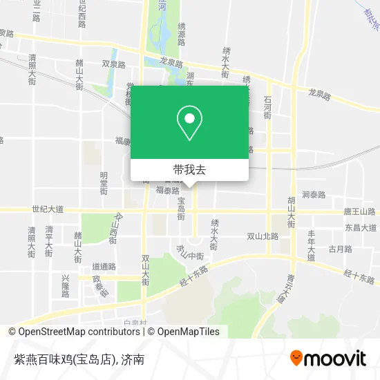 紫燕百味鸡(宝岛店)地图