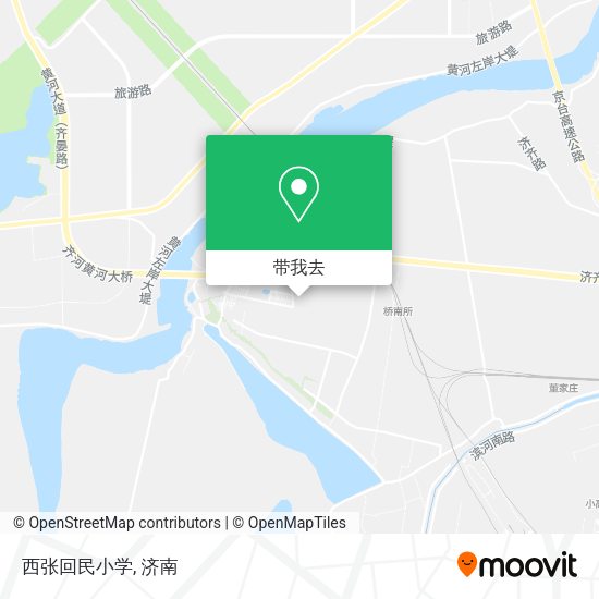 西张回民小学地图