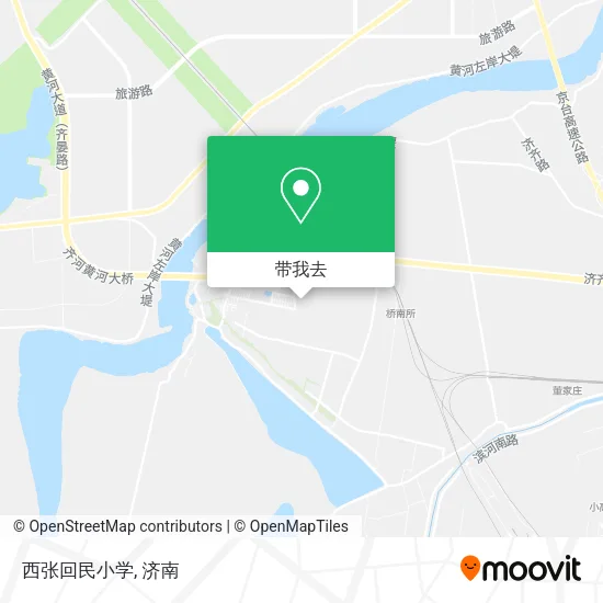 西张回民小学地图