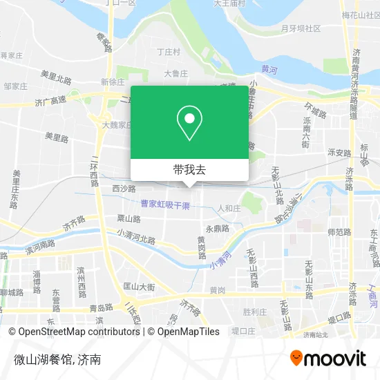 微山湖餐馆地图