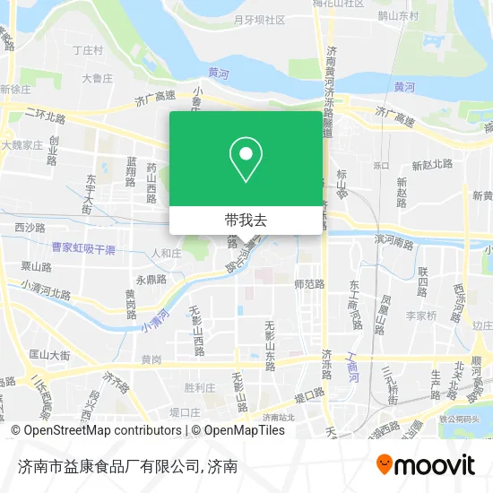济南市益康食品厂有限公司地图