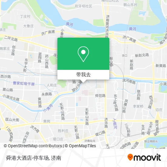 舜港大酒店-停车场地图