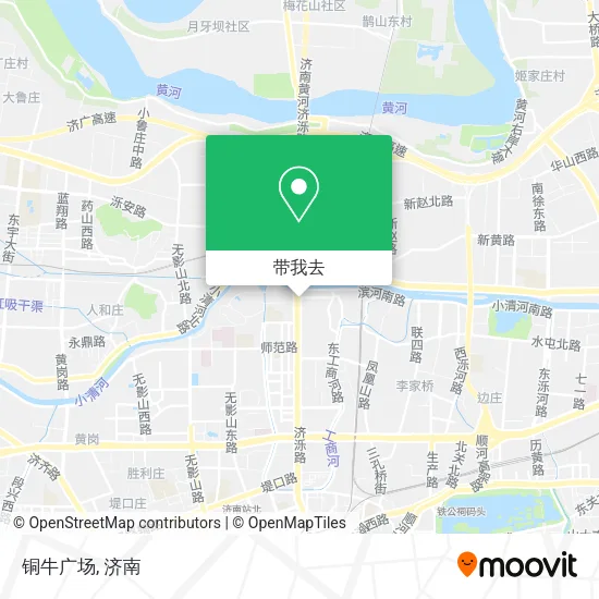 铜牛广场地图