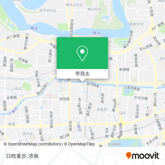 日晗童步地图