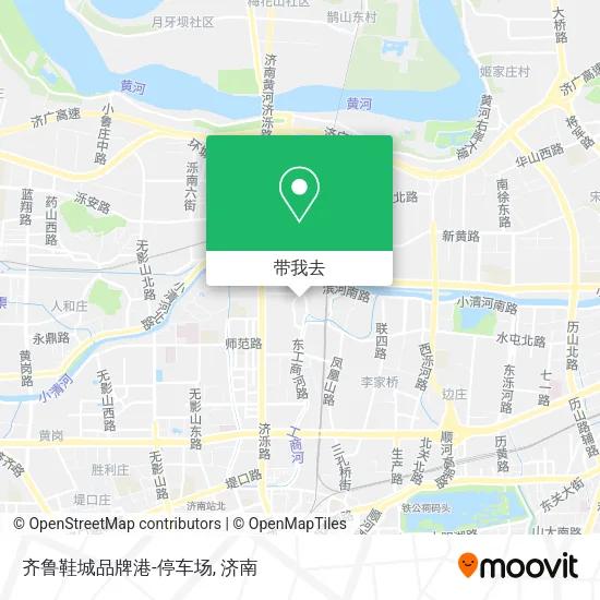 齐鲁鞋城品牌港-停车场地图