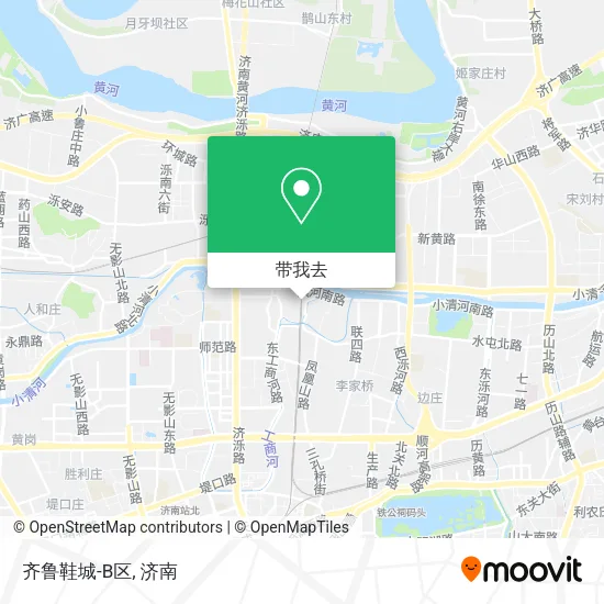 齐鲁鞋城-B区地图