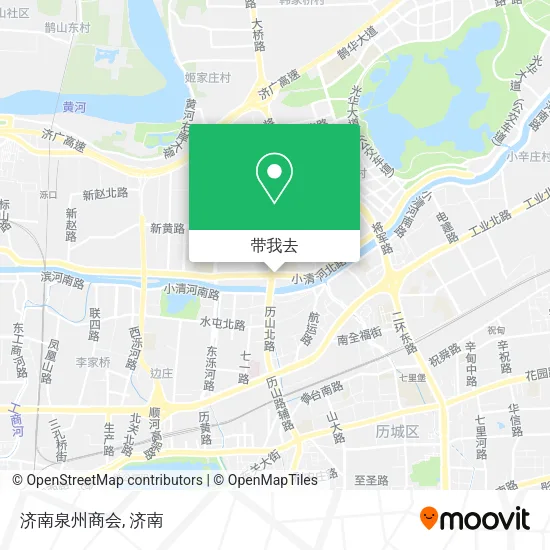 济南泉州商会地图