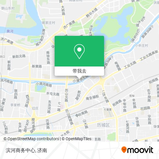 滨河商务中心地图