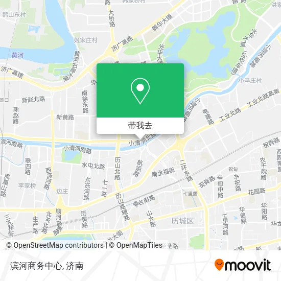 滨河商务中心地图