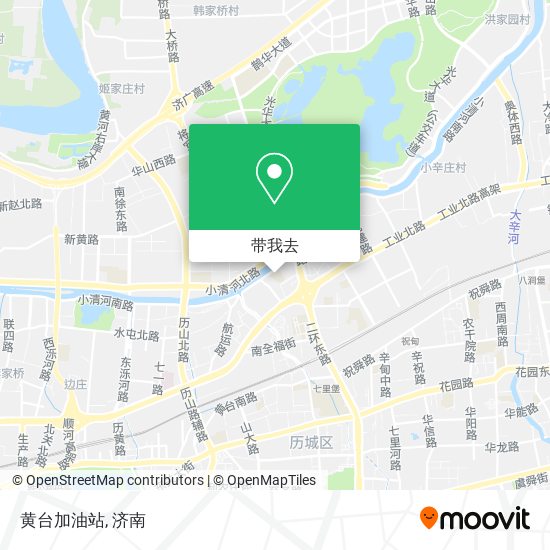 黄台加油站地图