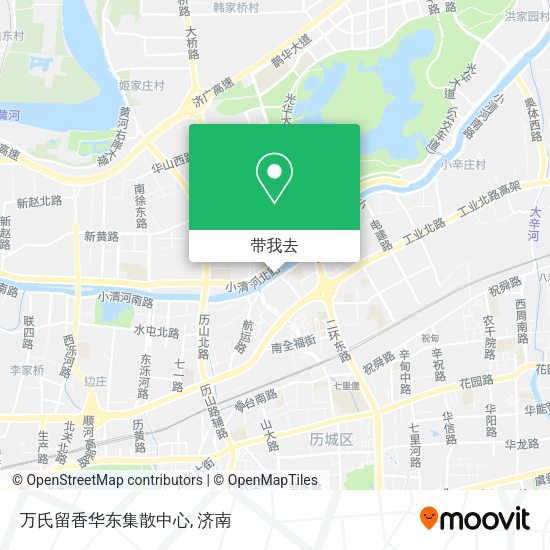 万氏留香华东集散中心地图
