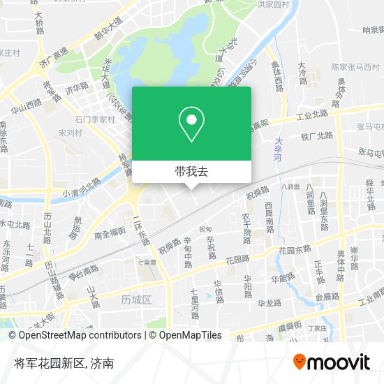 将军花园新区地图