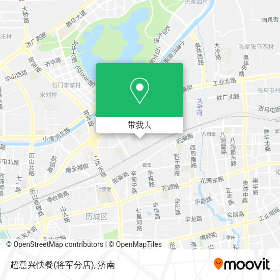 超意兴快餐(将军分店)地图