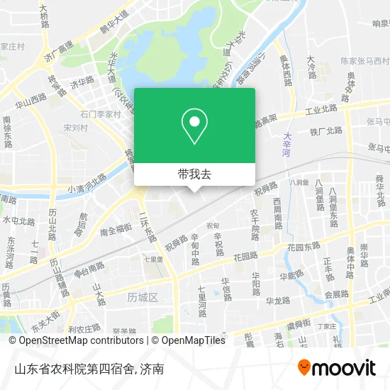 山东省农科院第四宿舍地图