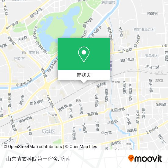 山东省农科院第一宿舍地图