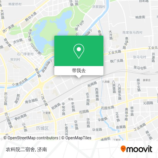 农科院二宿舍地图