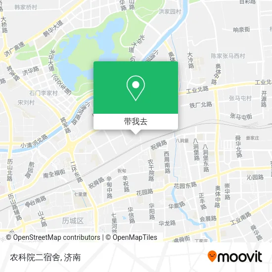 农科院二宿舍地图