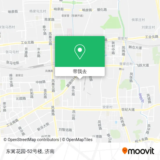 东篱花园-52号楼地图