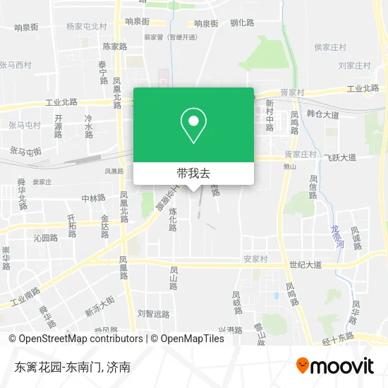 东篱花园-东南门地图