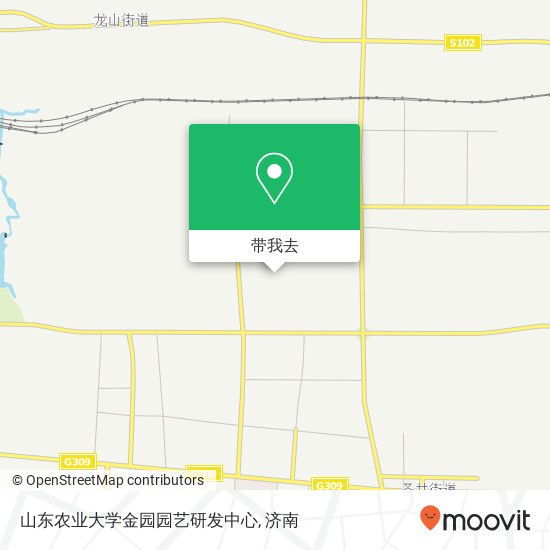 山东农业大学金园园艺研发中心地图