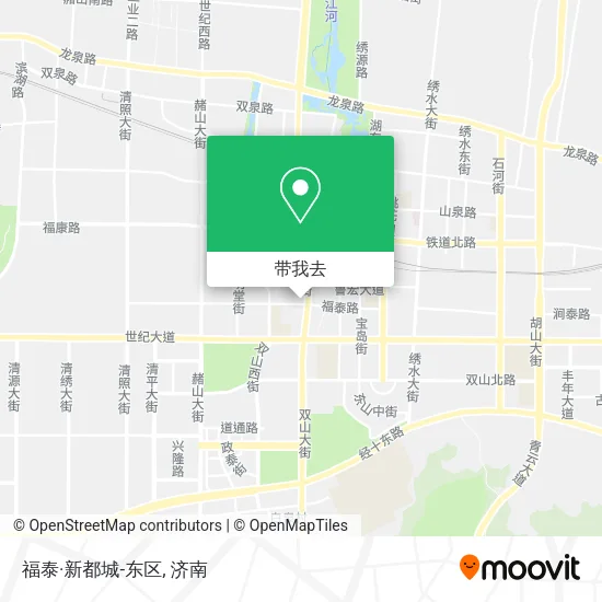 福泰·新都城-东区地图