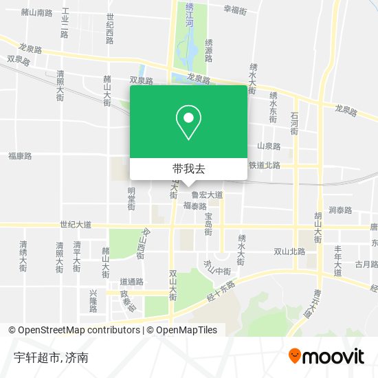 宇轩超市地图