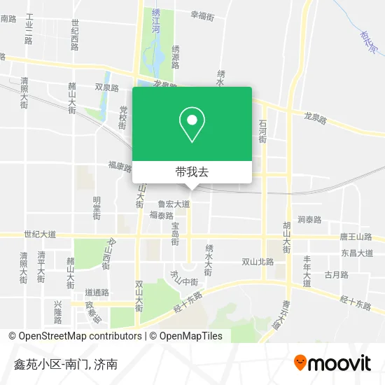 鑫苑小区-南门地图