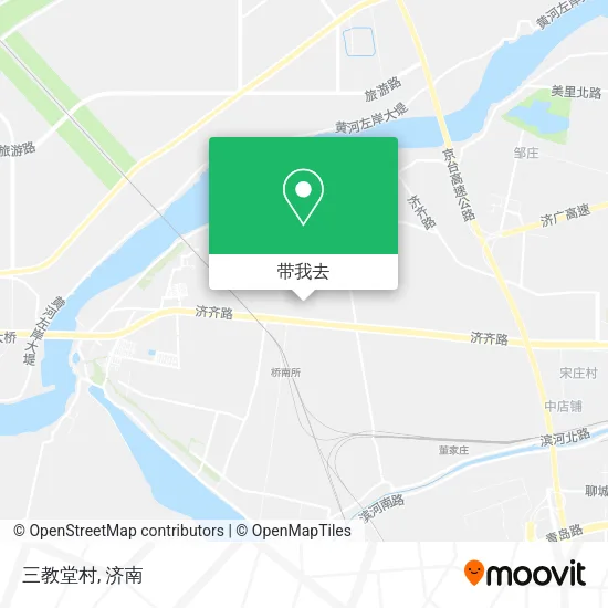 三教堂村地图