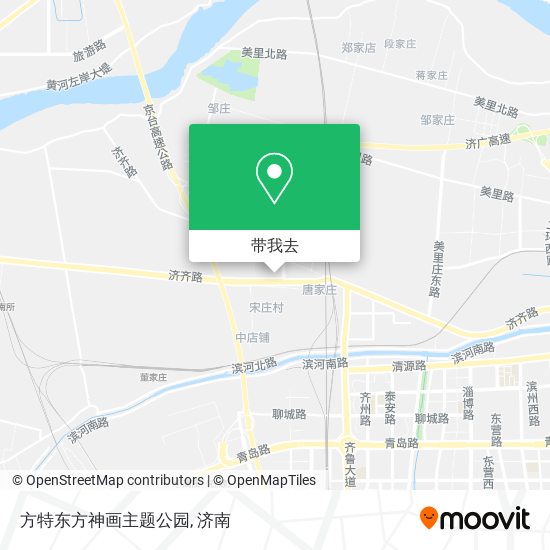 方特东方神画主题公园地图