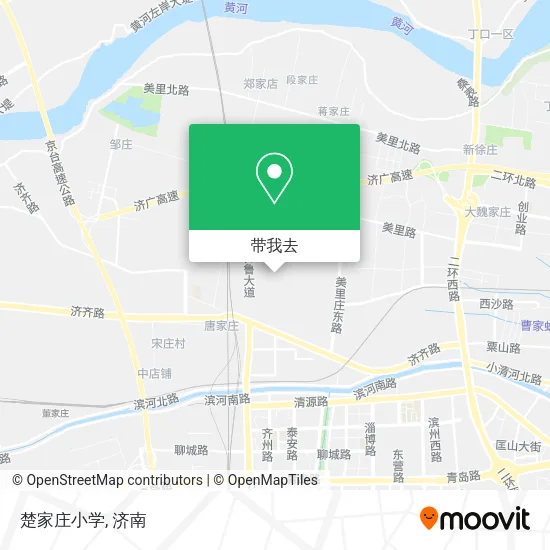 楚家庄小学地图