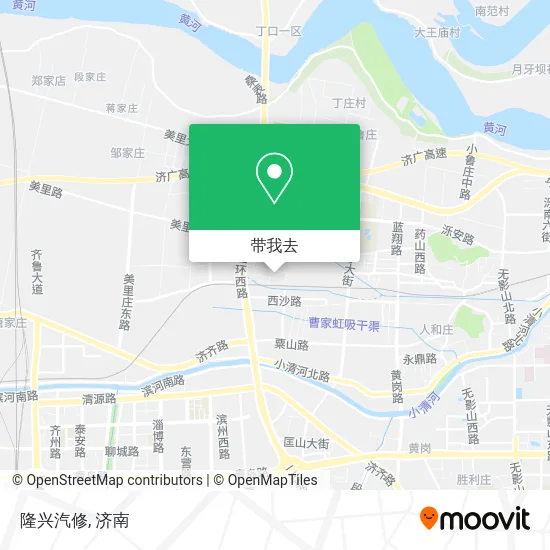 隆兴汽修地图