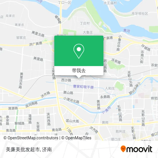 美廉美批发超市地图