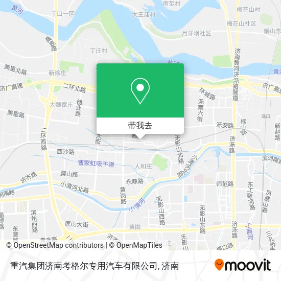 重汽集团济南考格尔专用汽车有限公司地图