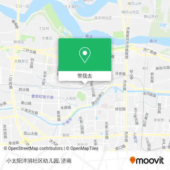 小太阳洋涓社区幼儿园地图