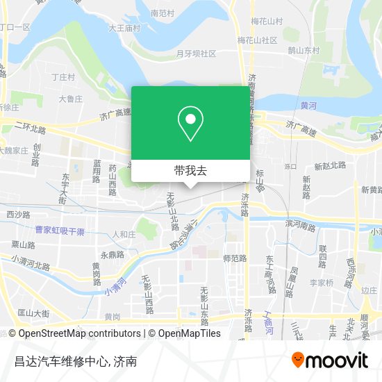 昌达汽车维修中心地图