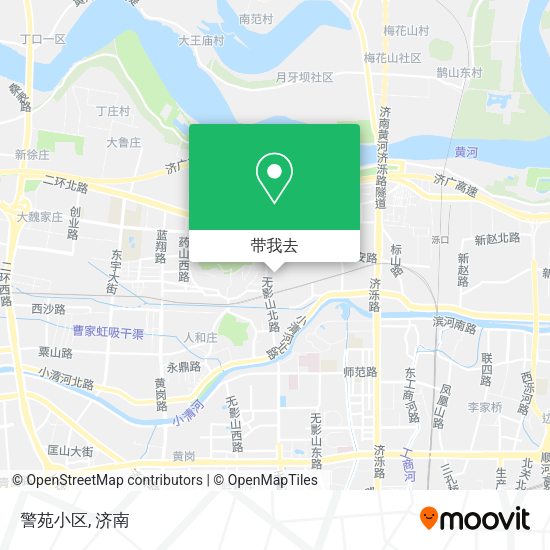 警苑小区地图