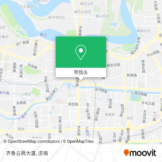 齐鲁云商大厦地图