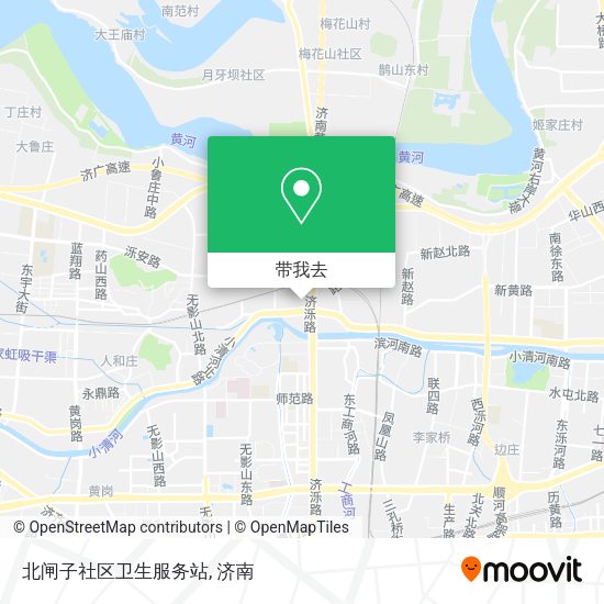 北闸子社区卫生服务站地图