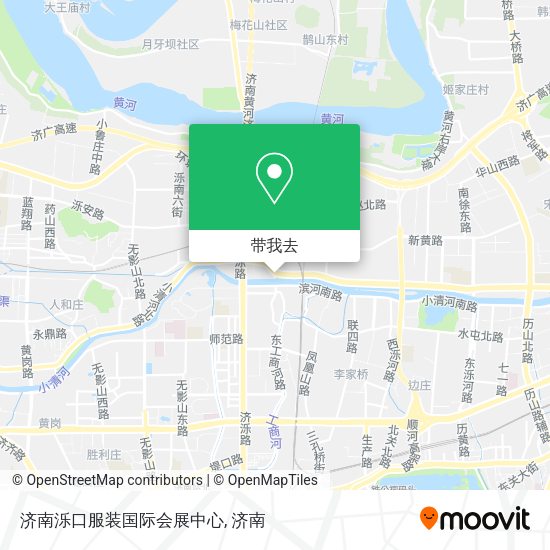 济南泺口服装国际会展中心地图
